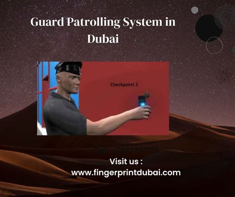 Guard Patrolling System in Dubai .